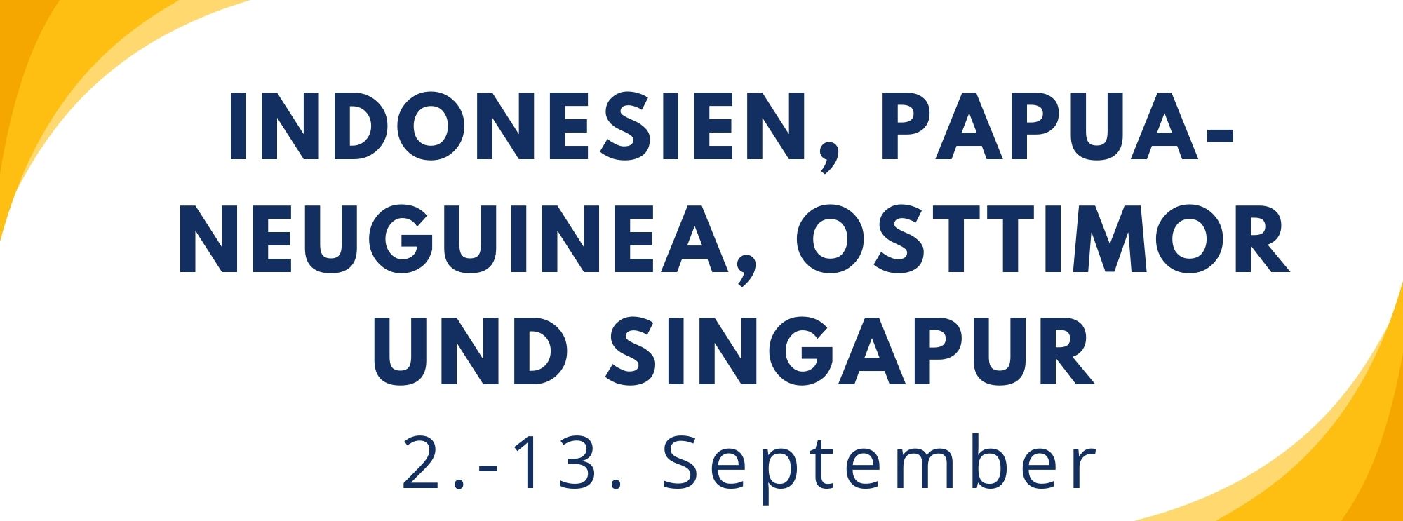 Apostolische Reise von Papst Franziskus nach Indonesien, Papua-Neuguinea, Osttimor und Singapur (2.-13. September 2024)